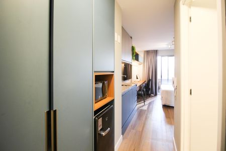 Studio para alugar com 30m², 1 quarto e sem vagaCozinha