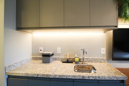 Studio para alugar com 30m², 1 quarto e sem vagaCozinha