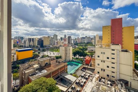 Studio à venda com 23m², 1 quarto e sem vagaVista da Sacada