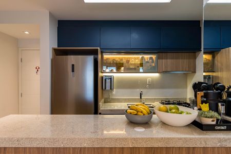 Apartamento à venda com 75m², 3 quartos e 2 vagasCozinha