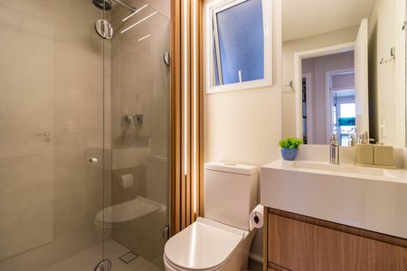 Apartamento à venda com 75m², 3 quartos e 2 vagasBanheiro