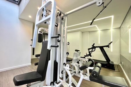 Studio à venda com 28m², 1 quarto e sem vaga Studio à venda com 28m², 1 quarto e sem vagaÁrea comum - Academia