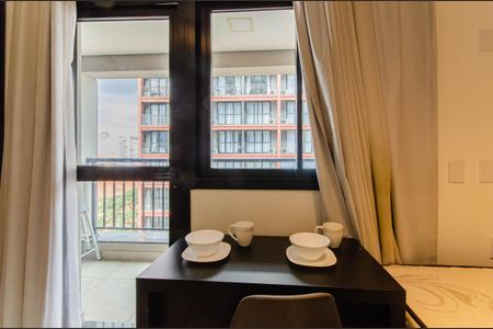 Studio para alugar com 25m², 1 quarto e sem vagaDetalhe Sala