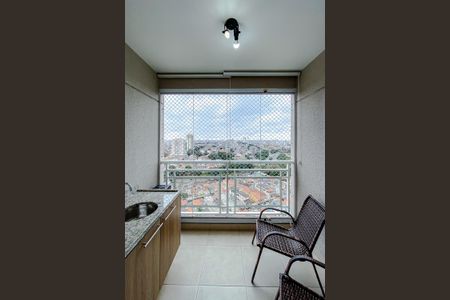 Varanda da Sala de apartamento à venda com 2 quartos, 57m² em Vila Oratorio, São Paulo