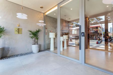 Studio para alugar com 34m², 1 quarto e 1 vagaHall social