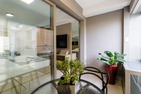 Studio para alugar com 34m², 1 quarto e 1 vagaVaranda