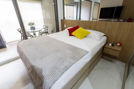 Studio para alugar com 34m², 1 quarto e 1 vagaSala/Quarto