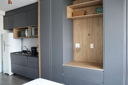 Studio para alugar com 24m², 1 quarto e sem vagaDormitório