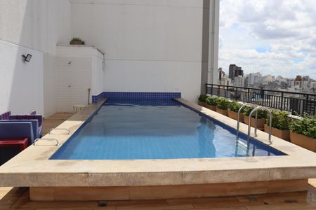 Studio para alugar com 24m², 1 quarto e sem vagaPiscina