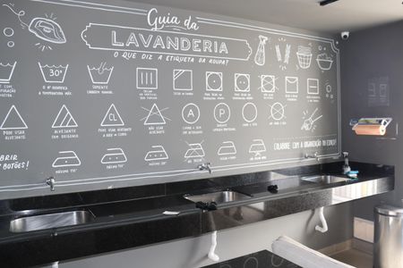 Studio para alugar com 24m², 1 quarto e sem vagaLavanderia