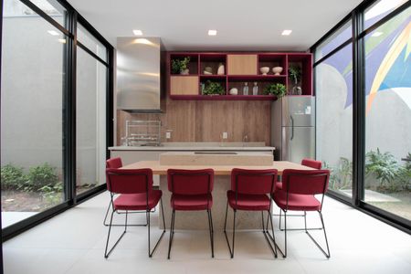 Studio para alugar com 28m², 1 quarto e sem vaga Studio para alugar com 28m², 1 quarto e sem vagaÁrea gourmet