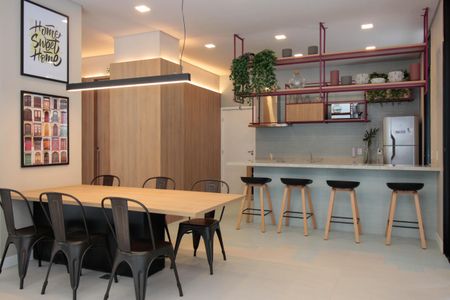 Studio para alugar com 28m², 1 quarto e sem vaga Studio para alugar com 28m², 1 quarto e sem vagaÁrea gourmet