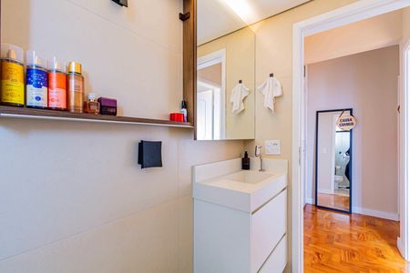 Apartamento à venda com 110m², 3 quartos e 1 vagaBanheiro social