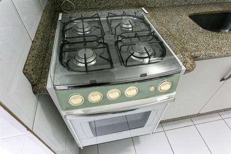 Apartamento à venda com 40m², 1 quarto e 1 vaga Apartamento à venda com 40m², 1 quarto e 1 vagaCozinha - Fogão