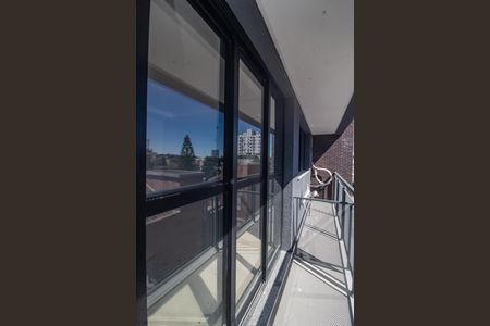 Varanda da Sala de apartamento à venda com 3 quartos, 112m² em Cristal, Porto Alegre