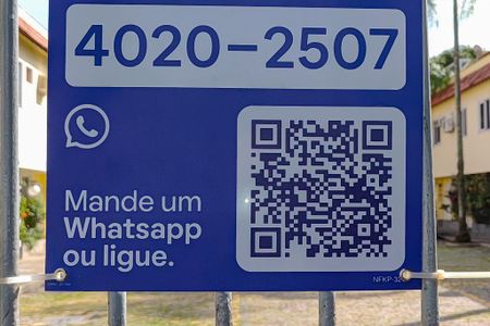 Casa de condomínio para alugar com 112m², 3 quartos e 2 vagasPlaca