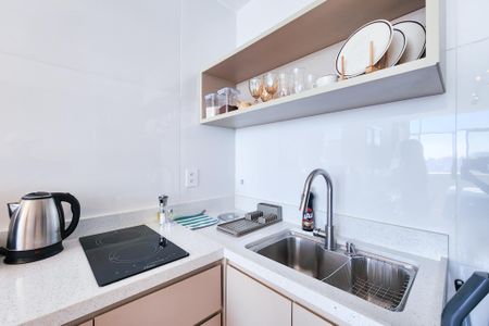 Studio à venda com 37m², 1 quarto e sem vaga Studio à venda com 37m², 1 quarto e sem vagaCozinha