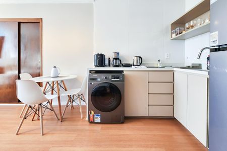 Studio à venda com 37m², 1 quarto e sem vaga Studio à venda com 37m², 1 quarto e sem vagaCozinha