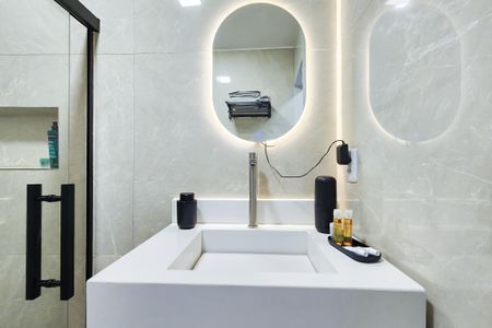 Studio à venda com 37m², 1 quarto e sem vaga Studio à venda com 37m², 1 quarto e sem vagaBanheiro