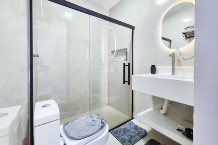Studio à venda com 37m², 1 quarto e sem vaga Studio à venda com 37m², 1 quarto e sem vagaBanheiro