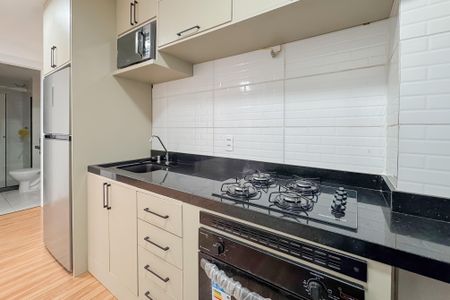 Apartamento para alugar com 34m², 1 quarto e 1 vaga Apartamento para alugar com 34m², 1 quarto e 1 vagaCozinha e Área de Serviço