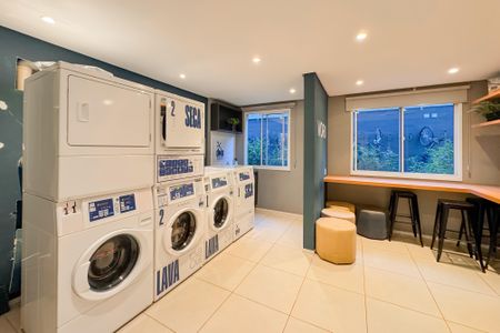 Apartamento para alugar com 34m², 1 quarto e 1 vaga Apartamento para alugar com 34m², 1 quarto e 1 vagaLavanderia