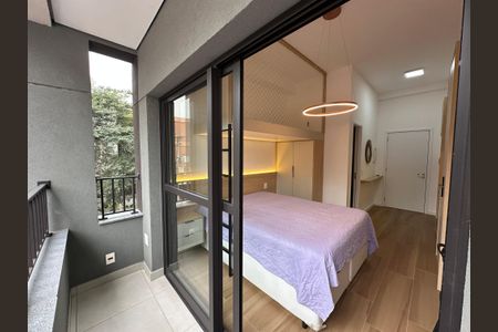 Varanda de kitnet/studio à venda com 1 quarto, 25m² em Perdizes, São Paulo