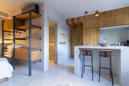 Apartamento para alugar com 100m², 1 quarto e 2 vagasSala