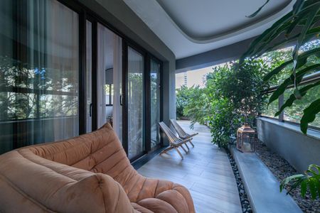 Apartamento para alugar com 100m², 1 quarto e 2 vagasVaranda