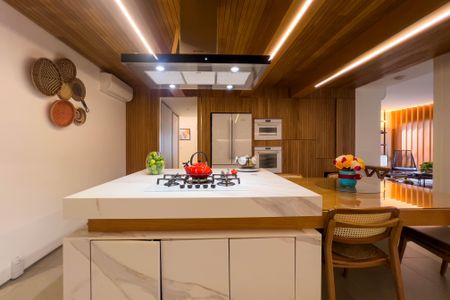 Apartamento à venda com 267m², 4 quartos e 4 vagas Apartamento à venda com 267m², 4 quartos e 4 vagasCozinha