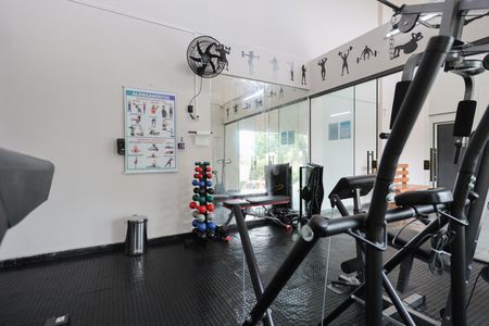 Apartamento à venda com 37m², 1 quarto e 1 vaga Apartamento à venda com 37m², 1 quarto e 1 vagaÁrea comum - Academia