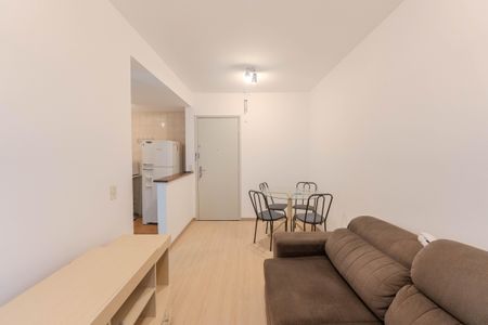 Apartamento para alugar com 37m², 1 quarto e 2 vagasSala
