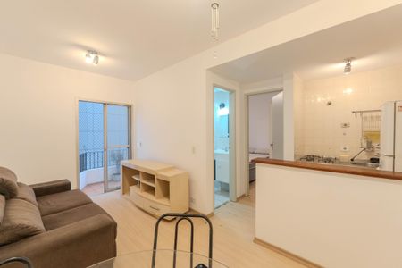 Apartamento para alugar com 37m², 1 quarto e 2 vagasSala