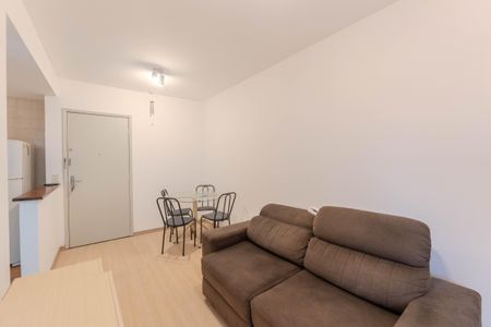 Apartamento para alugar com 37m², 1 quarto e 2 vagasSala