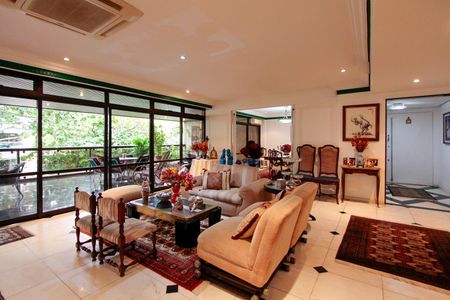 Sala de apartamento à venda com 5 quartos, 339m² em Barra da Tijuca, Rio de Janeiro