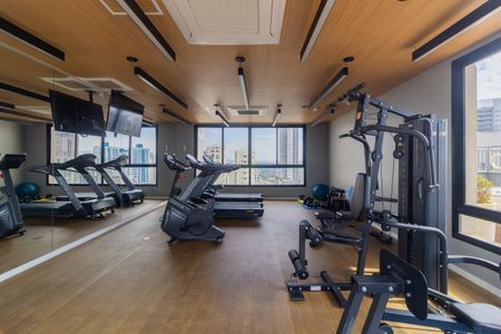 Apartamento para alugar com 30m², 1 quarto e sem vaga Apartamento para alugar com 30m², 1 quarto e sem vagaÁrea comum - Academia