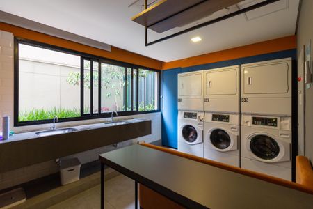 Apartamento para alugar com 30m², 1 quarto e sem vaga Apartamento para alugar com 30m², 1 quarto e sem vagaÁrea comum - Lavanderia