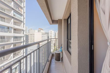 Apartamento à venda com 30m², 1 quarto e sem vagaVaranda