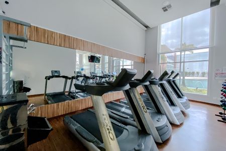 Apartamento para alugar com 55m², 1 quarto e 2 vagasÁrea comum - Academia