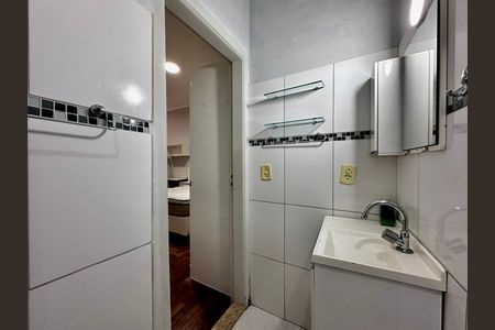 Studio para alugar com 22m², 1 quarto e sem vaga Studio para alugar com 22m², 1 quarto e sem vagaBanheiro