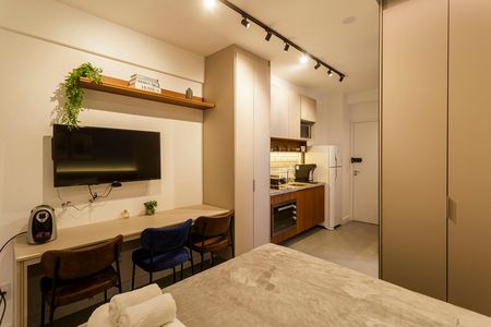 Studio para alugar com 25m², 1 quarto e sem vaga Studio para alugar com 25m², 1 quarto e sem vagaStudio