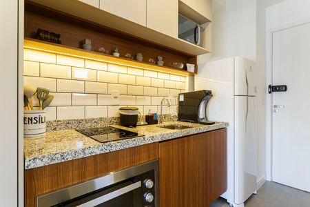 Studio para alugar com 25m², 1 quarto e sem vaga Studio para alugar com 25m², 1 quarto e sem vagaCozinha