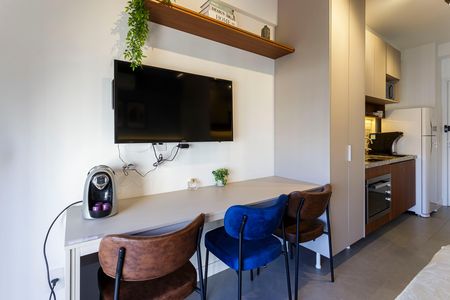 Studio para alugar com 25m², 1 quarto e sem vaga Studio para alugar com 25m², 1 quarto e sem vagaStudio