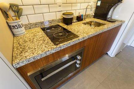 Studio para alugar com 25m², 1 quarto e sem vaga Studio para alugar com 25m², 1 quarto e sem vagaCozinha