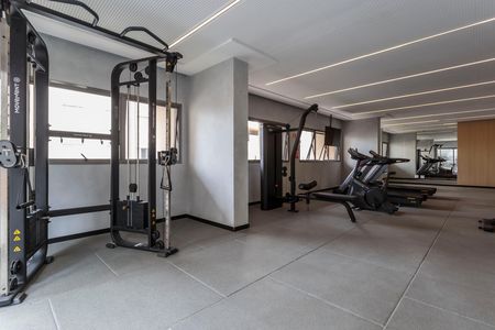 Studio para alugar com 25m², 1 quarto e sem vaga Studio para alugar com 25m², 1 quarto e sem vagaÁrea comum - Academia
