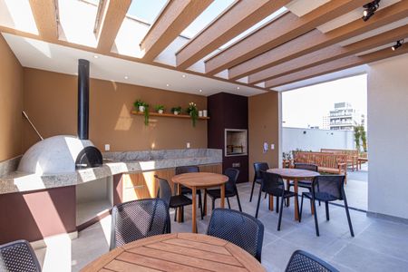 Apartamento para alugar com 28m², 1 quarto e sem vagaÁrea comum - Churrasqueira
