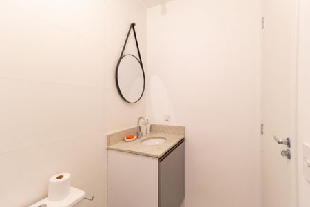 Apartamento para alugar com 28m², 1 quarto e sem vaga Apartamento para alugar com 28m², 1 quarto e sem vagaBanheiro da Suíte