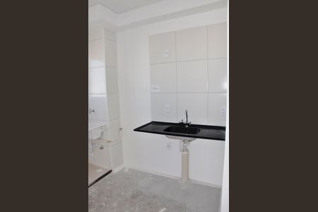 Apartamento à venda com 39m², 2 quartos e sem vagaDetalhe - Cozinha Americana e Área de Serviço