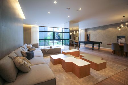 Studio para alugar com 27m², 1 quarto e sem vaga Studio para alugar com 27m², 1 quarto e sem vagaHall e Coworking