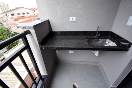 Apartamento à venda com 40m², 2 quartos e 1 vagaSacada Sala/Cozinha
